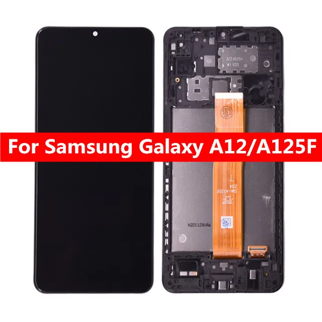 

6.5 inch Display For Samsung Galaxy A12 A125F A125F/DS display LCD touch screen digitizer Assembly replacement Repair Parts