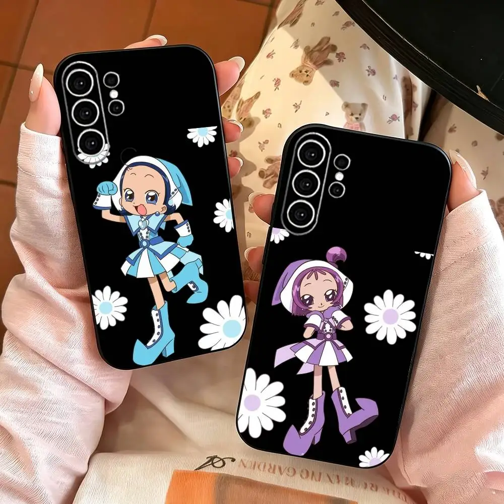 Cute O-Ojamajos D-Doremis  Phone Case For Samsung S25,S24,S21,S22,S23,S30,Ultra,S20,Plus,Fe,Note,10,9,5G Black Cover