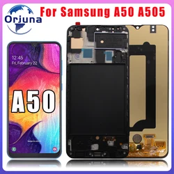 6.4 AMOLED For Samsung Galaxy A50 LCD SM-A505F/DS A505 A505F A505G A505W A505U A505N LCD Display Touch Screen Digitizer Assembly