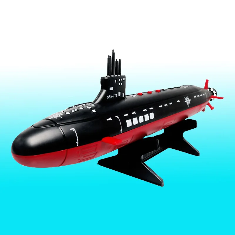 Regalo divertente per auto giocattolo kawaii-43 cm Giocattolo modello sottomarino Navy Wave, roba fresca ornamento modello militare, giocattoli per bambini da 2 a 4 anni