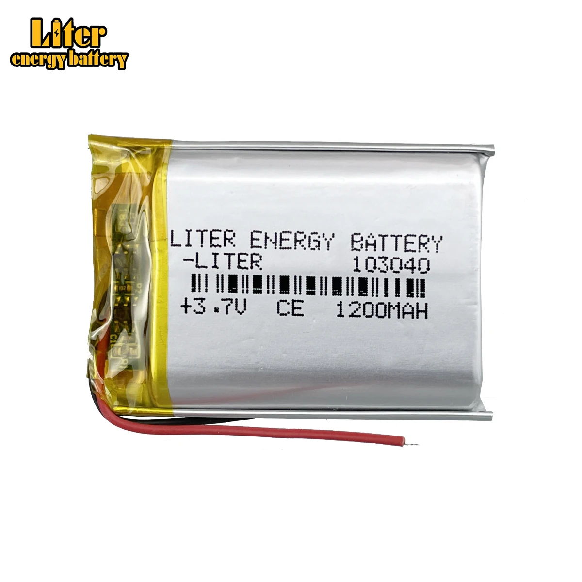 แบตเตอรี่ลิเธียมโพลิเมอร์3.7V 1200MAh LiPo แบตเตอรี่103040สำหรับ MP3 MP4 GPS PSP วิดีโอเกม PAD E-Book แท็บเล็ต10*30*40
