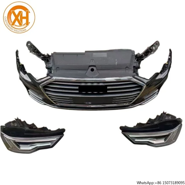

Dismantled Auto Parts for A6L Front Nose Assembly Front Bumper Grille Radiator Water Tank Cooling Headlight Fender