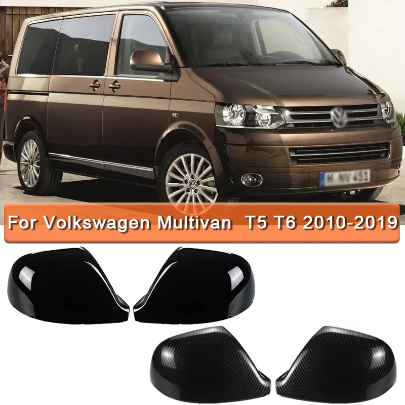 

For VW Volkswagen Transporter Caravelle Multivan T5 T6 2010-2019 Car Side Mirror Cover Beauty Accessories