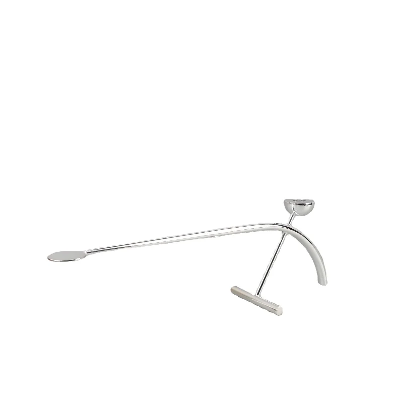 

Современный простой металлический полукруглый изогнутый подсвечник орнамент отель западный ресторан столовая гостиная украшение дома