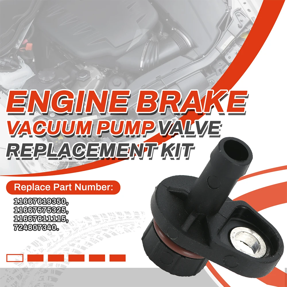 سيارة الفرامل مضخة تفريغ صمام طقم تصليح صالح لسيارات BMW E93/E88/F10/X1/X6 طقم تصليح مضخة تفريغ 11667619350 11667575325 #2