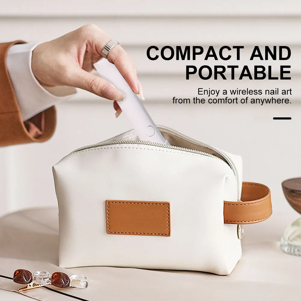 6 PCS UV/LED Rapid Cure Nail Gel Lamp Portable Nails Art Handheldone Light for Manicure Salon Acrylic Gel Art Quick Drying Tools