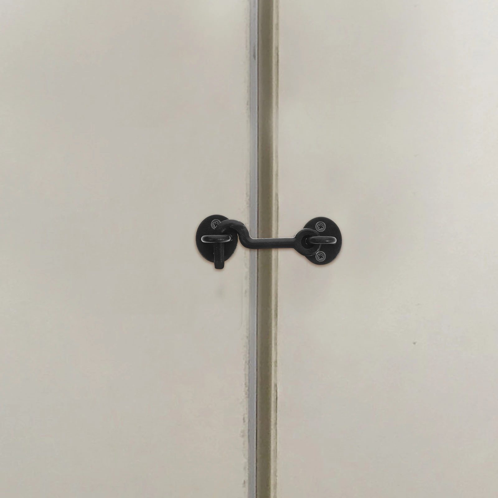 

Cast Iron Wind Hook and Eye Latch Window Dark Brown Hooks Latches Door