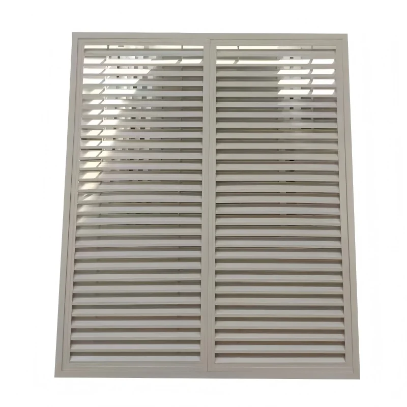 Customization Wholesale Aluminum Shutter Window Blinds square Custom Shape External Rolling Shutters Doors and windows