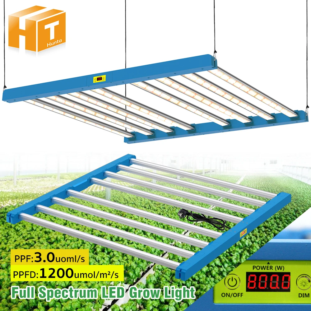 800W Full Spectrum LED Grow Light For Greenhouse Indoor Plants 2835 LM281B Phyto Lamp Seedlings Vegs Flower Growing