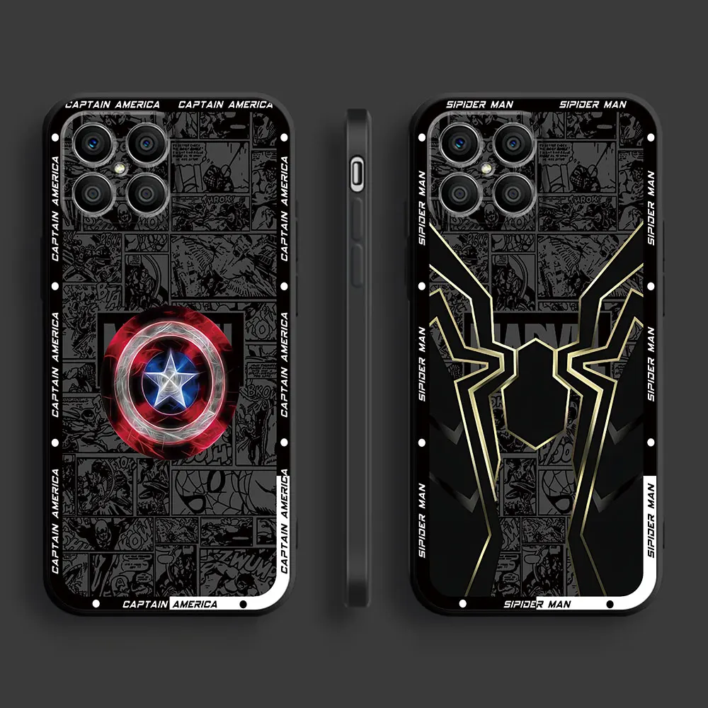 Marvel Logo Phone Case for Honor 90 Pro 8X 70 X8 Magic5 Lite X6a X6 X9a X7 X8a Magic5 TPU Soft Bumper Cover