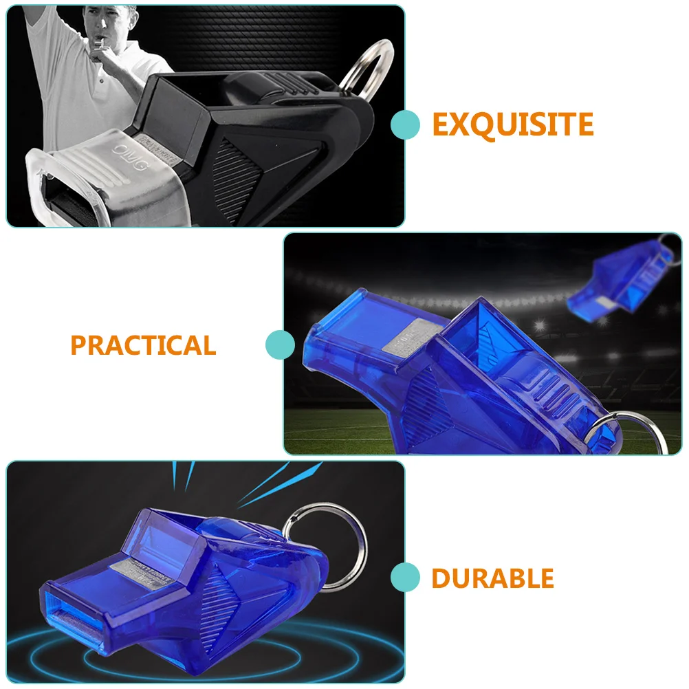 

1Set Portable Sports Whistles Durable Referee Whistles Lightweight with Storage Case Multifunctional Whistle for Outdoor Camping