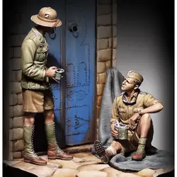 Kit de ensamblaje de figuras de resina fundida a presión, modelo de juguete sin pintar, 1/35, Envío Gratis