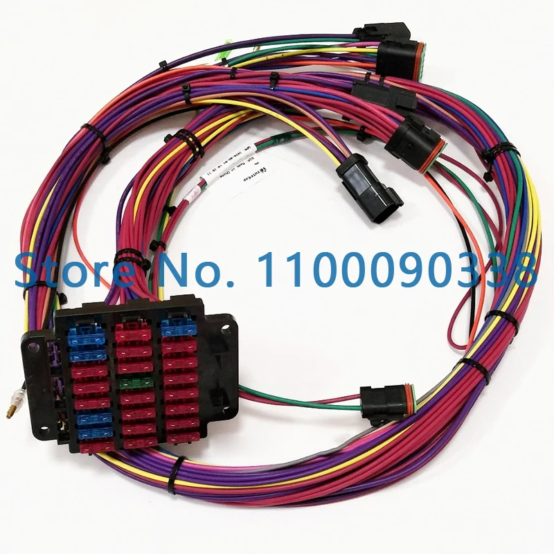 

153-2491 CATERPILLAR EXCAVATOR ACCESSORIES E320B 312B 330B 325B FUSE BOX WIRING HARNESSES HIGH QUALITY 1532491