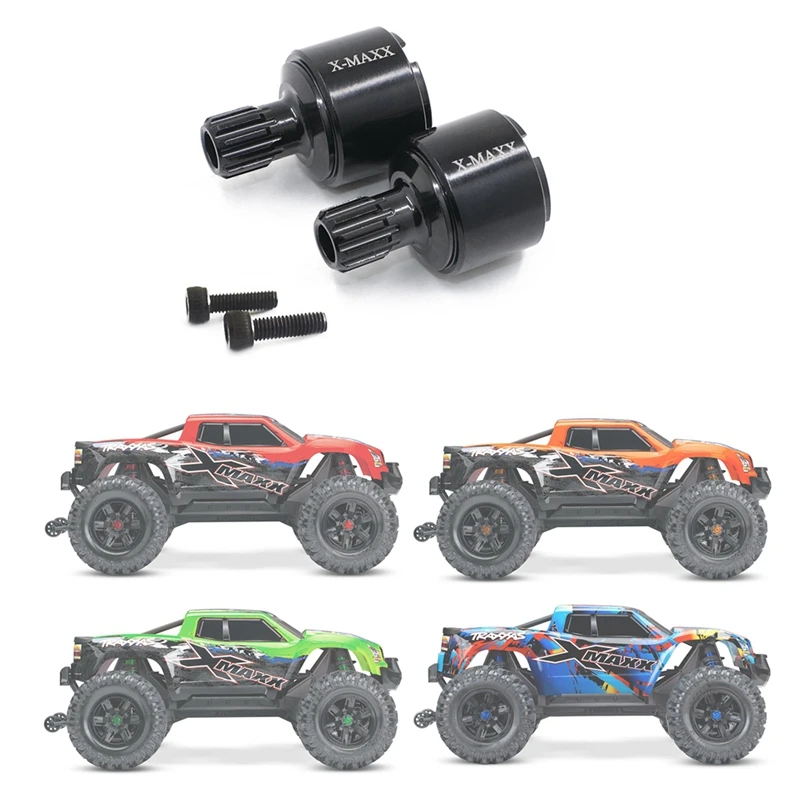 2Pcs Harden Steel Metal Drive Cup Diff Cup 7754X For 1/5 Traxxas X-Maxx XMAXX 8S RC Car Upgrade Parts Accessories