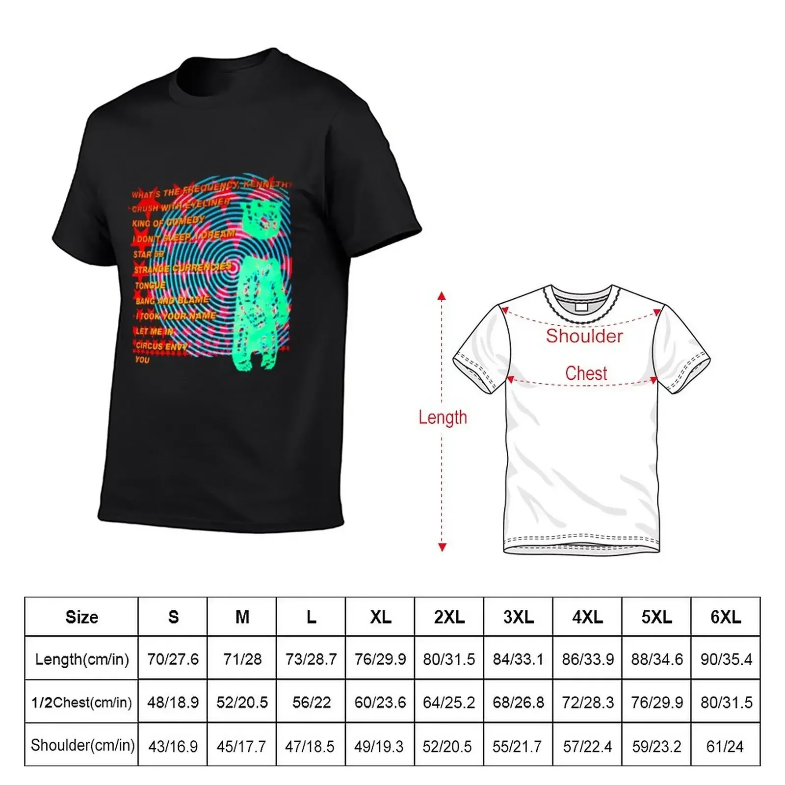 1994 R.E.M. Vintage What_s The Frequency T-Shirt quick-drying customs design your own new edition mens t shirt