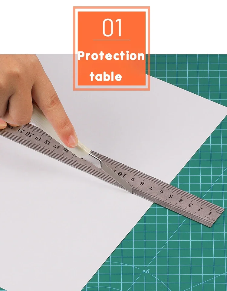 Schneidunterlage Platte A2 A3 A4 Klingenplatte Selbstheilendes doppelseitiges Schneiden Schneiden Modell Papier Schnitzform PVC Schnitzbrett