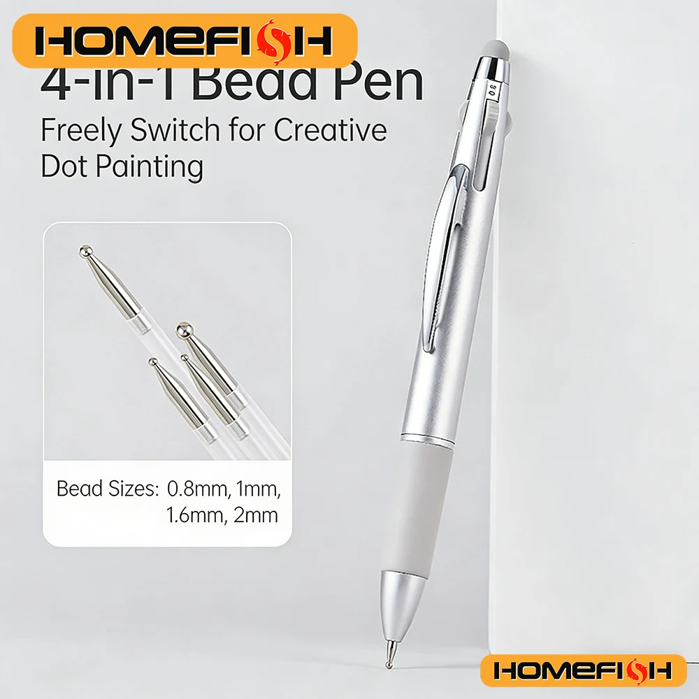 Nail Dotting Pen Kit – Ballpoint Pen Design for Dot Drawing, Manicure Tool for Home & Salon Use