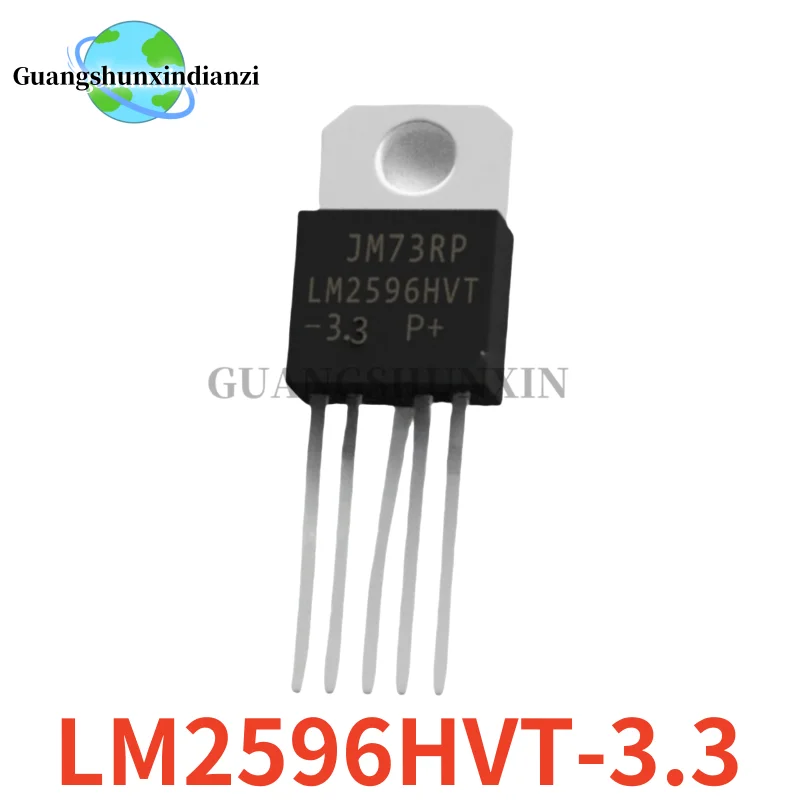 10PCS NEW LM2596HVT-3.3 LM2596HVT-5.0 LM2596HVT-12 LM2596HVT-ADJ TO-220-5 LM2596HVT Switch-mode regulator