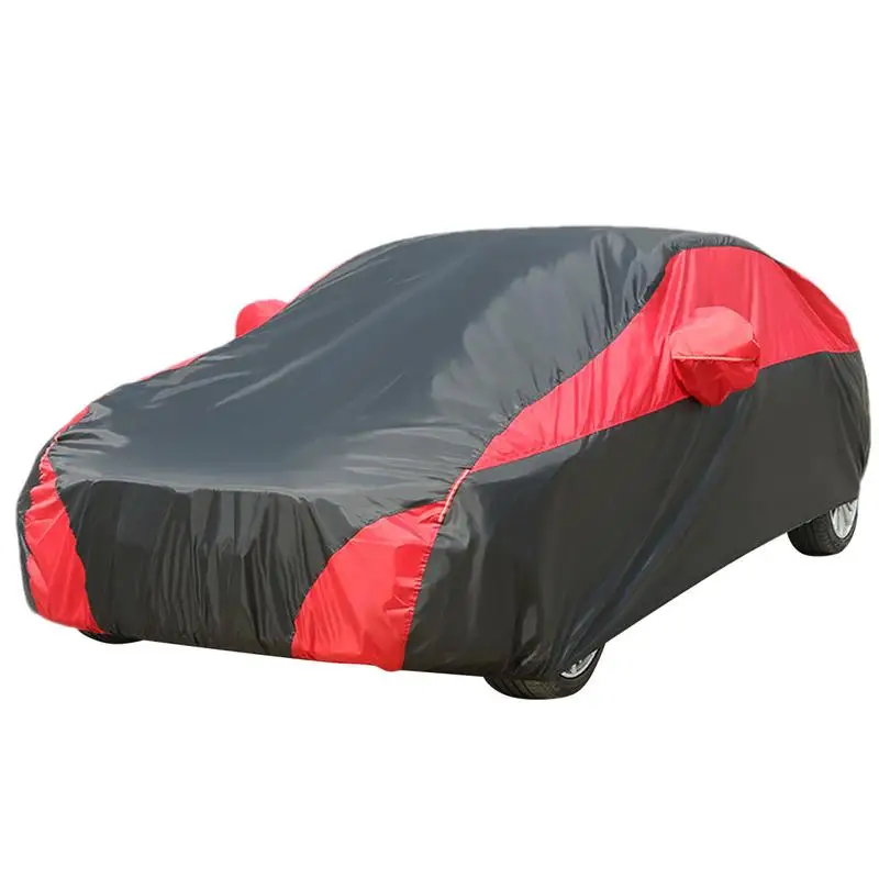 Car Covers For Automobiles Full Sedan Car Cover UV Resistant All-Weather Car Body Covers Outdoor For Season Dustproof Snowproof