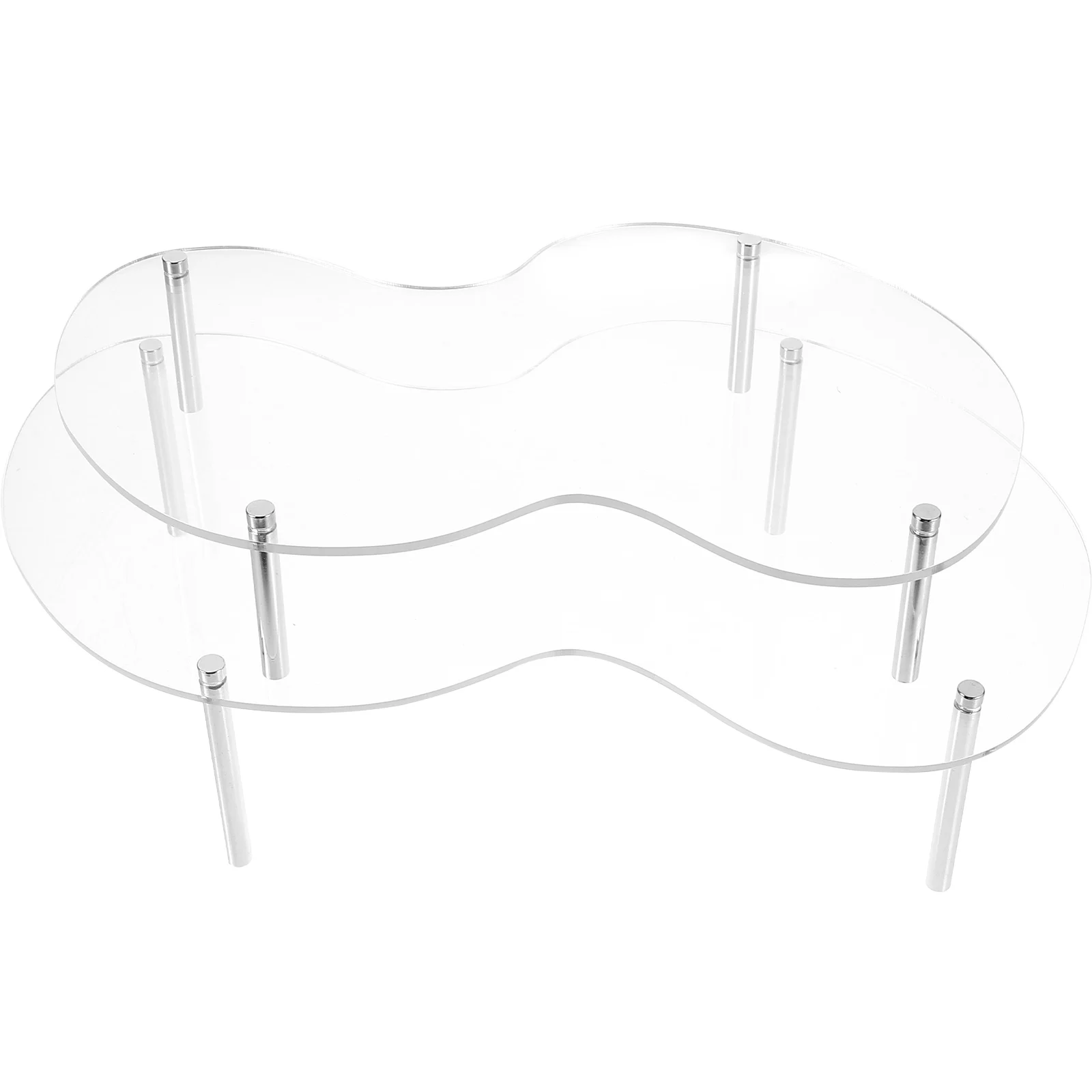 

Acrylic Cake Clear Display for Cupcakes Desserts Wedding Birthday BT104 Medium 4x5cm Large 4x7cm Nails Multi Layer Cake