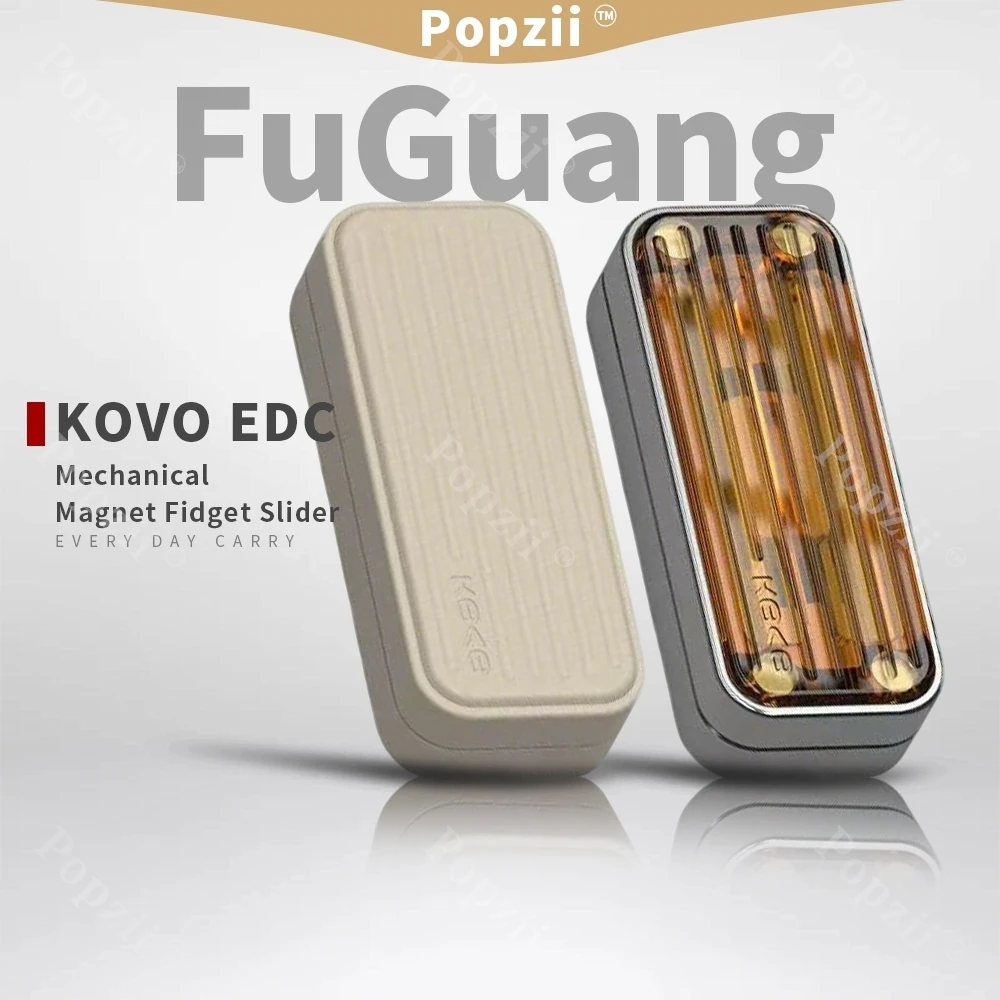 Kovo edc peek pei ímã mecânico fidget slider brinquedos adultos alívio do estresse brinquedo escritório alívio do estresse gadgets