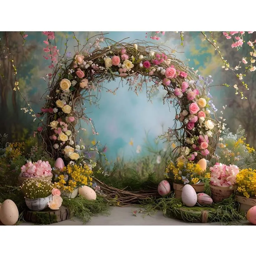 Фоны Mehofond Весна Пасха цветок сад зеленая трава детский душ День Рождения фотография фон фото студия реквизит