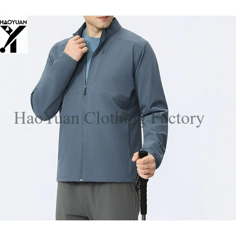 Men's Sports Jacket Casual Fashion Slim Fit Outdoor Cycling Running Hiking Tourism Camping Business Men's Home Jacket