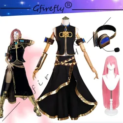 Megurine Luka Stage Outfit Cosplay Costume Exquisite Dress Full Women Virtual Idol Halloween Comic Con Stage Performance Outfit