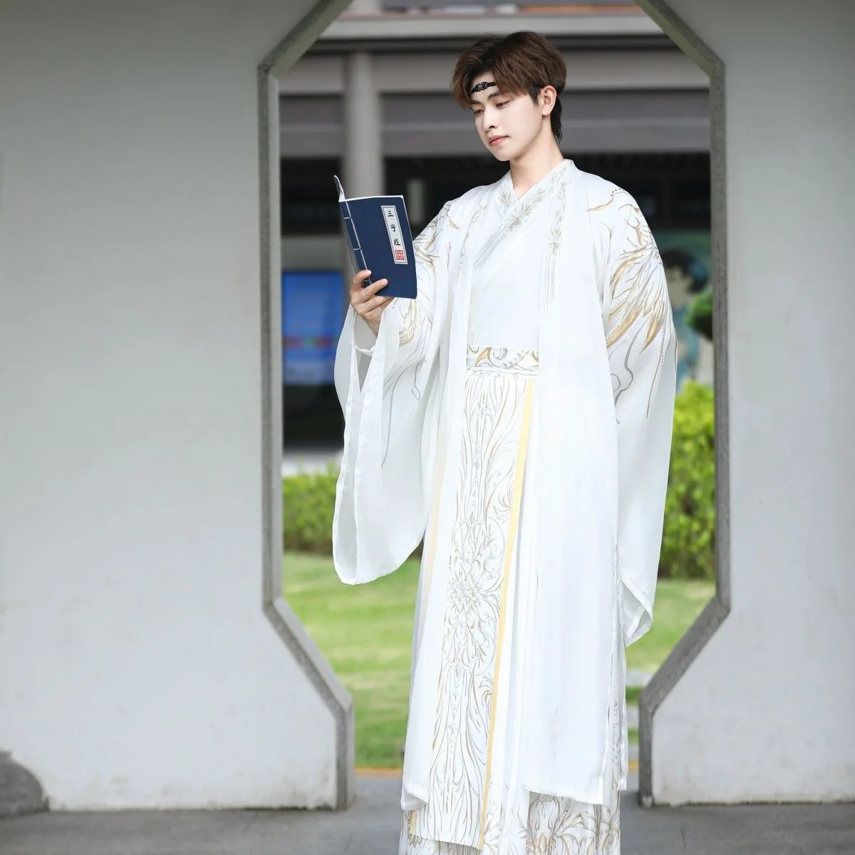 

Мужская одежда Hanfu, древний китайский костюм для боевых искусств, темный крутой костюм с вышивкой, рычастый мужской и женский костюм
