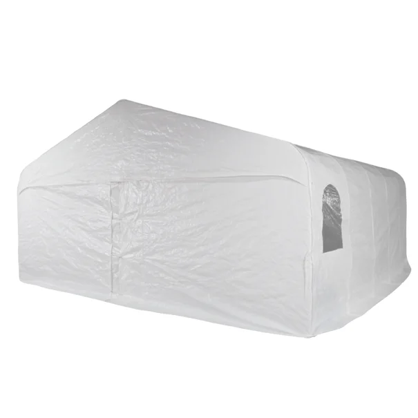Modern Outdoor Simple Style Temporary Metal Car Shelter Sun Shading Carport Canopy for Vehicle Care Garages Canopies Car Parking