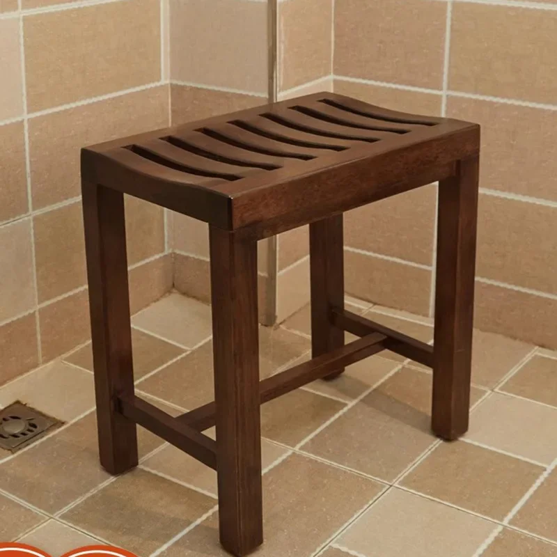 

Stools Solid Wood Bathroom Chairs Shower Bench Seat Stool Bathroom Chairs Elderly Designer Articulos Para El Hogar Furniture