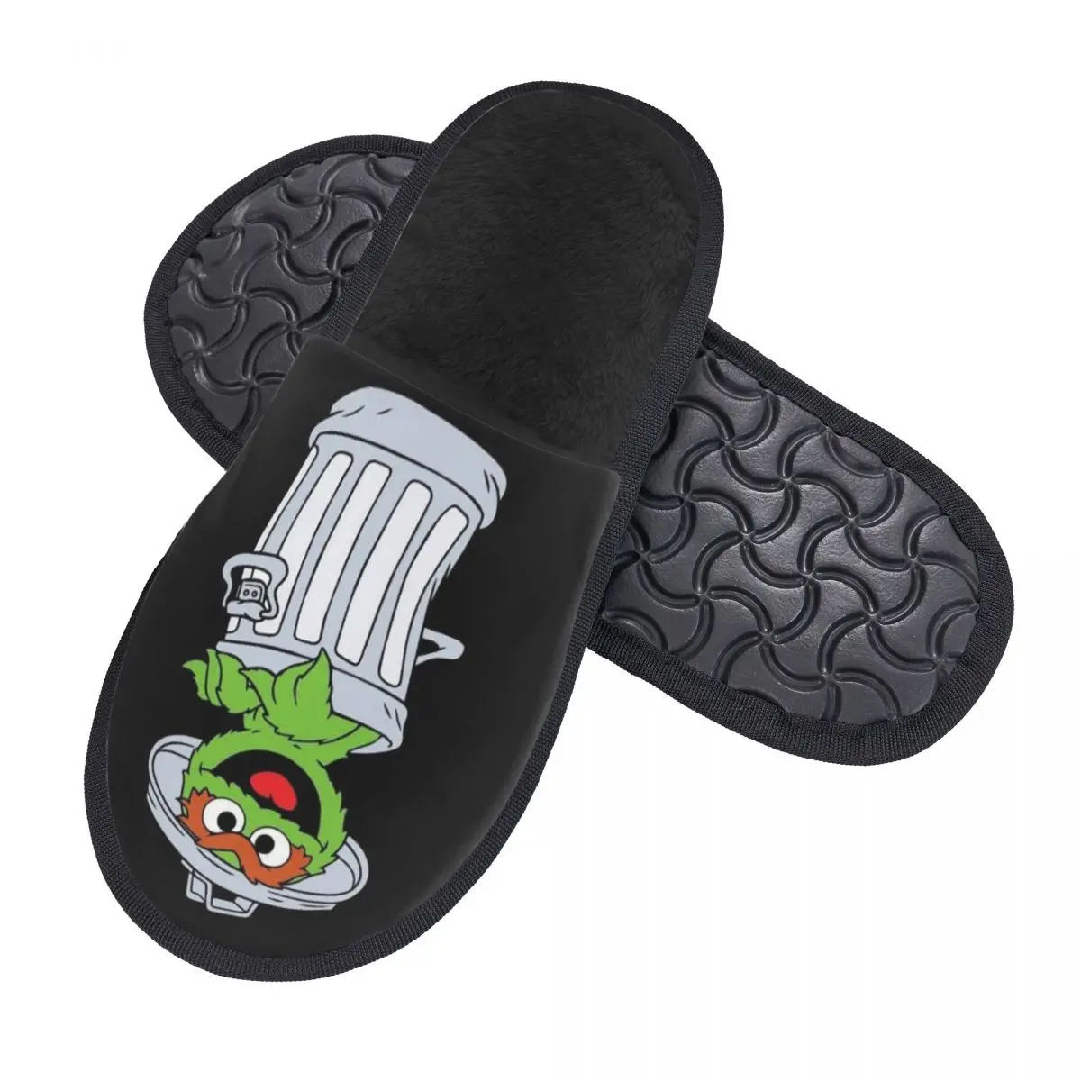 مخصص طباعة المرأة كوكي الوحش برامج التلفزيون شبشب منزل لينة الدافئة رغوة الذاكرة رقيق النعال داخلي في الهواء الطلق الأحذية #2