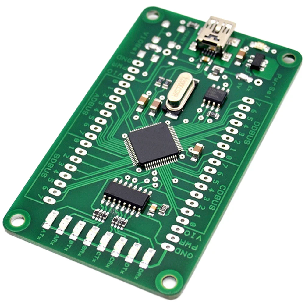 FT2232H USB 2.0 High-Speed Development Board for For mini USB Data Acquisition Up to 40MB/s Dual UART FIFO Interface