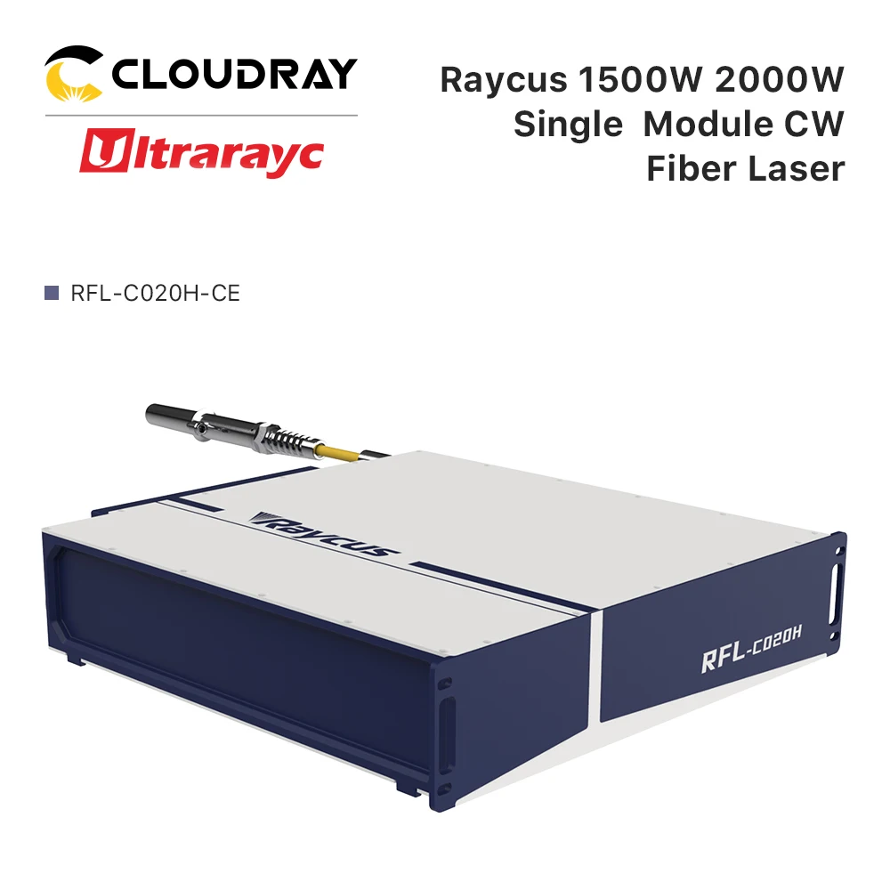 원래 Raycus 1064nm 섬유 레이저 소스 단일 모듈 1-2KW CW 섬유 레이저 RFL-C020H-CE RFL-C025H-CE 용접 기계