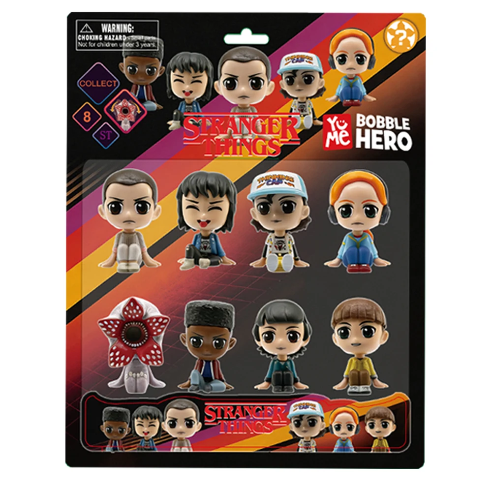NEW many Styles Stranger Figure Eleven Dustin Barb Steve Demogorgon Action Fiqures Toy Birthday Gift Toy THINGS ﻿