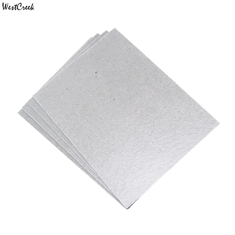 WESTCREEK 1.5mm 2mm 3mm Level 1 Hard white micanite plate High temperature insulation Mica Sheet mica plate Muscovite panel