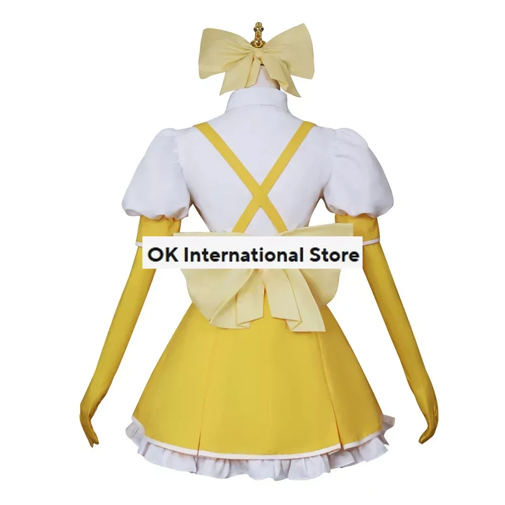 Anime Gushing Over Magical Girls Cosplay Tenkawa Kaoruko Cosplay Costume School Uniform Dress Role Play Halloween Comic Outfit