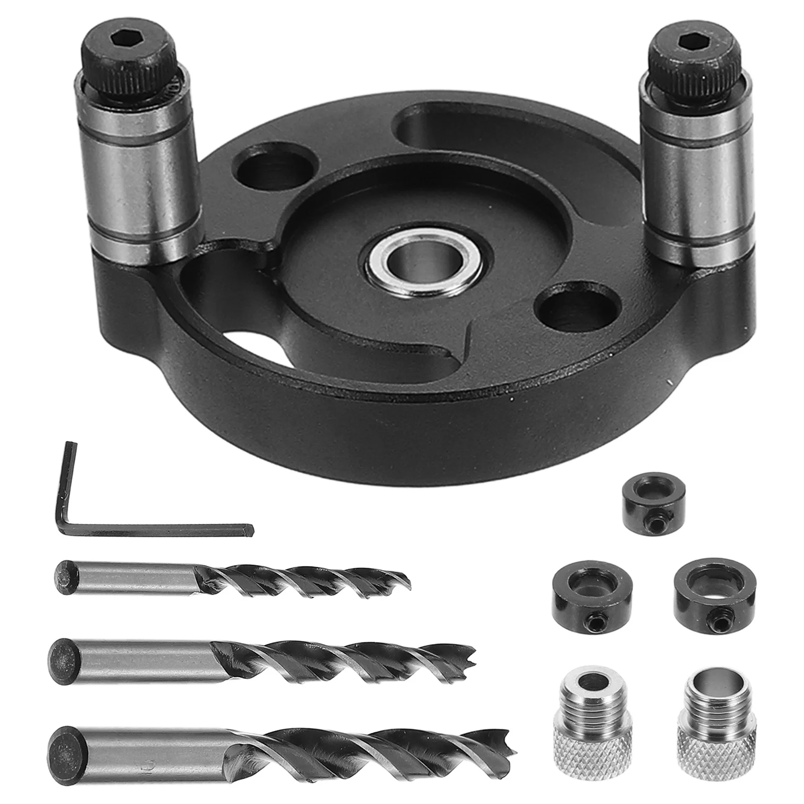 

Набор для сверления отверстий: самоцентрирующийся позиционер, вертикальный, из алюминиевого сплава, для деревообработки, направляющая для сверления отверстий