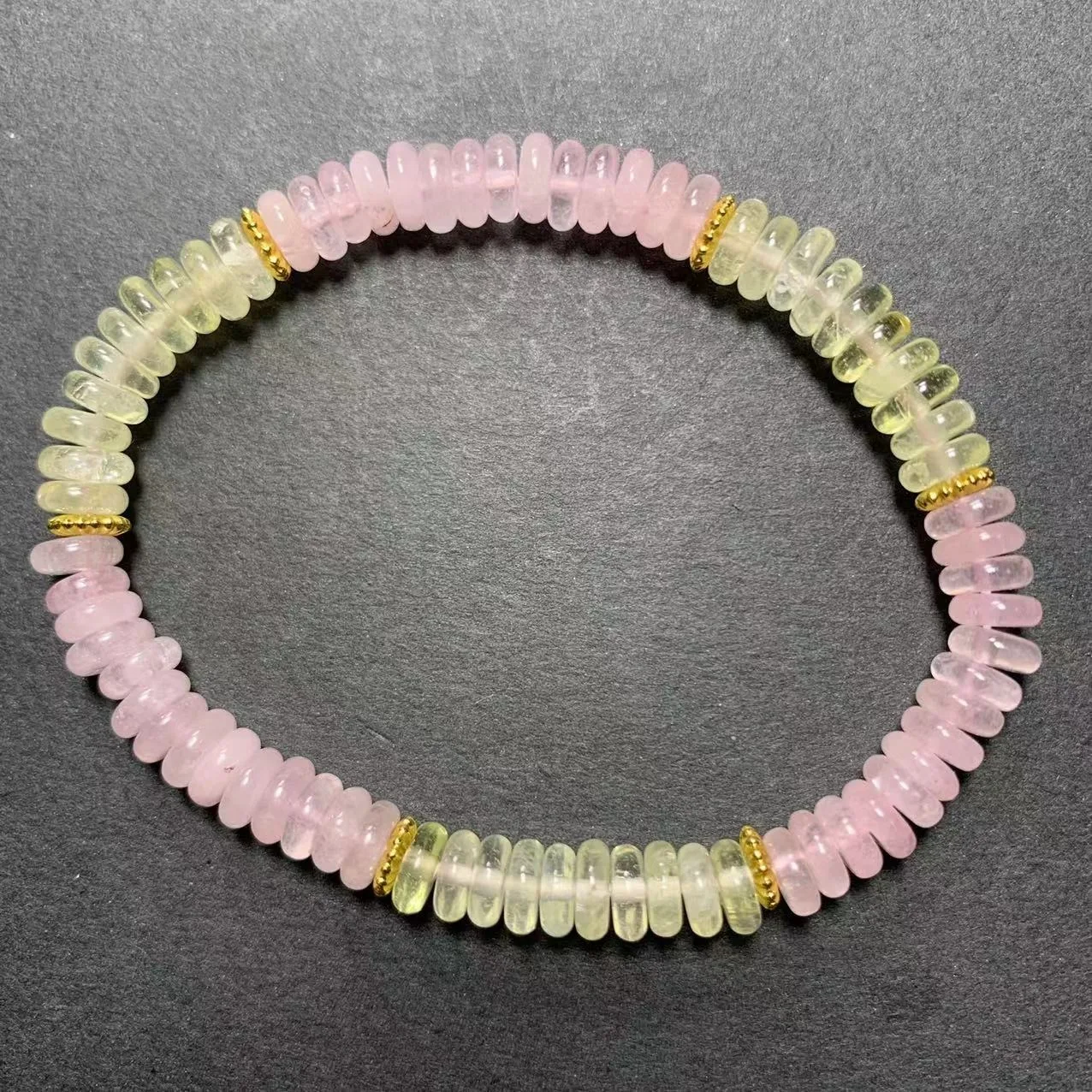 Natural Stone Crystal Bracelet for Women Aventurine Rose Quartz Jade Tiger Eye Stone Elastic Bracelet Fashion Handmade Bangle