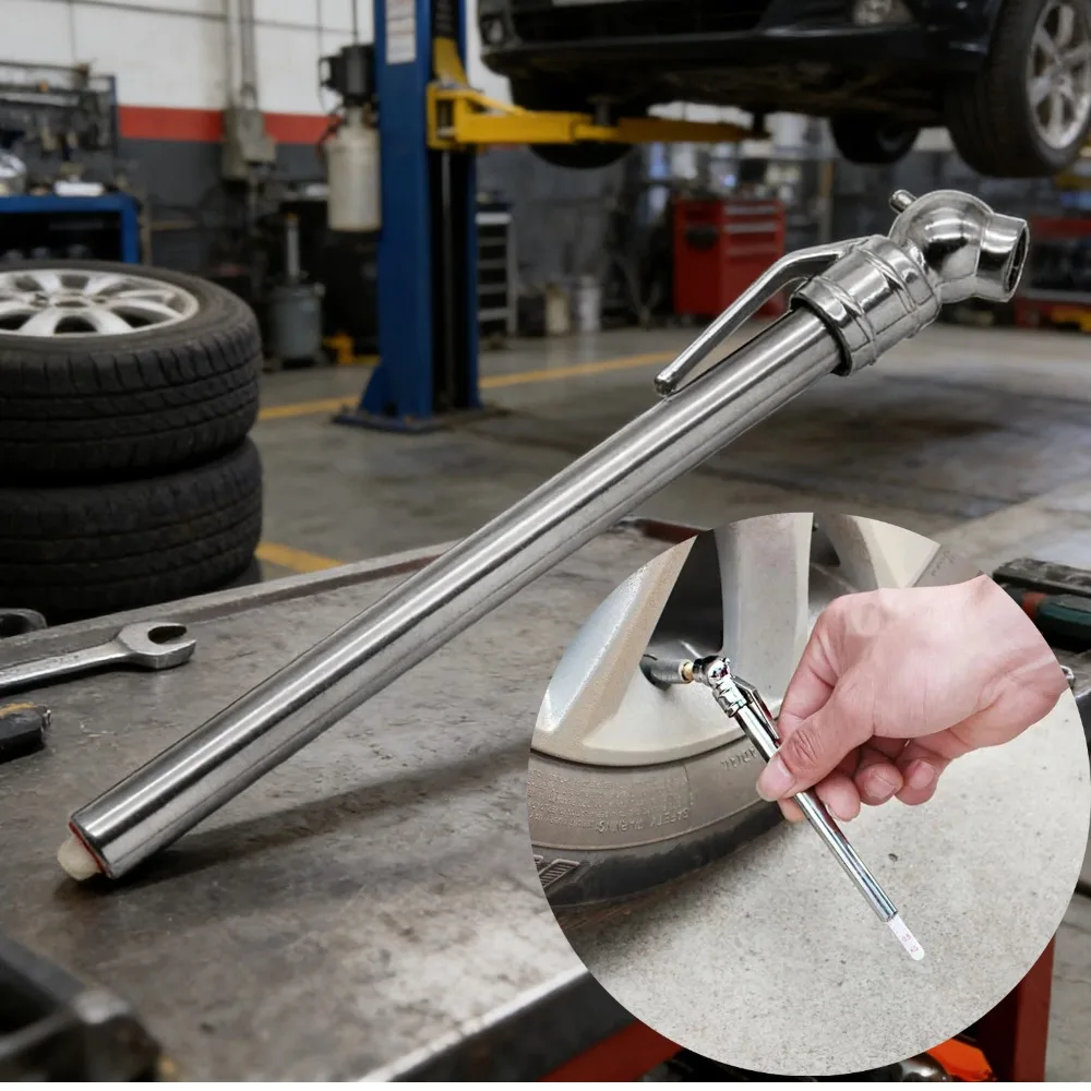 

Car Tire Pressure Pen Detector 5-50 PSI Pressure Gauge Universal Car Styling Tire/Tyre Air Pressure Test Meter Pen Shape