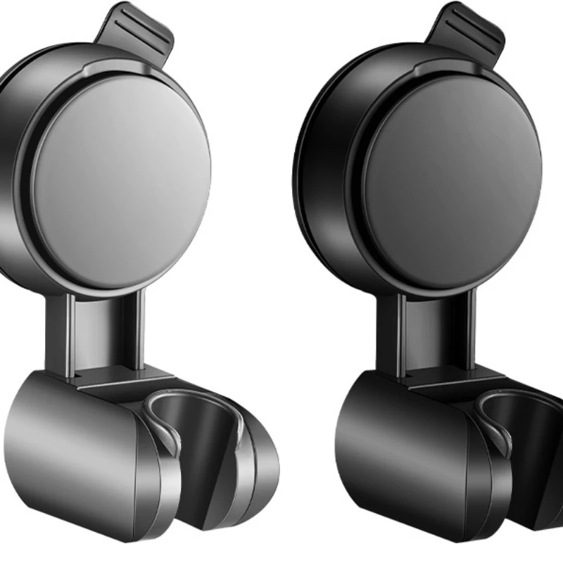

New Unique Horizontal Setting Suction cup Handheld Shower Head Holder Large Shower Head Supports Relocatable Wall mounted 1PCS