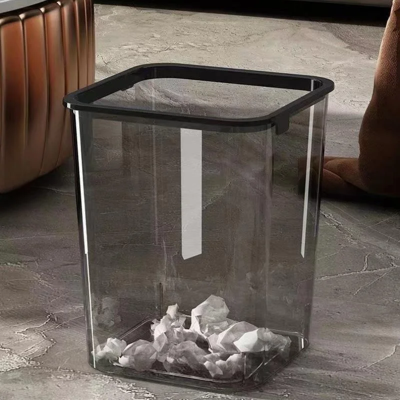 

Large Capaci Acrylic Kitchen Tra Can Transparent Home Office Garbage Bin Classin Tra Can Household Cleaning Tools