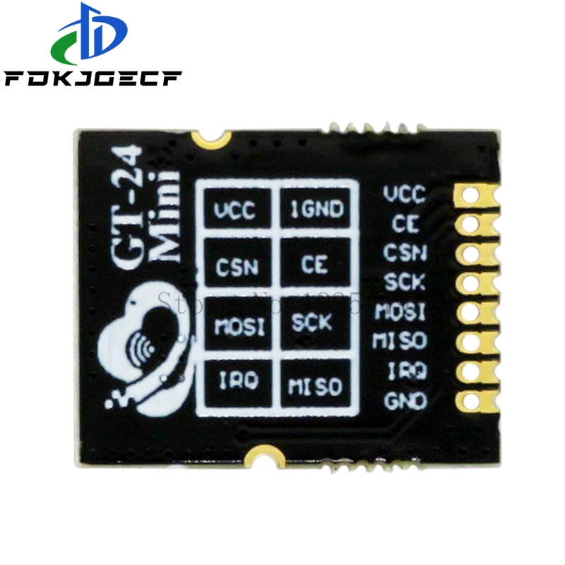 GT-24 2.4G SMD / DIP / MINI NRF24L01 1100 meter long-distance NRF24L01+PA+LNA SMD wireless modules 1100meters 2.4G Antenna