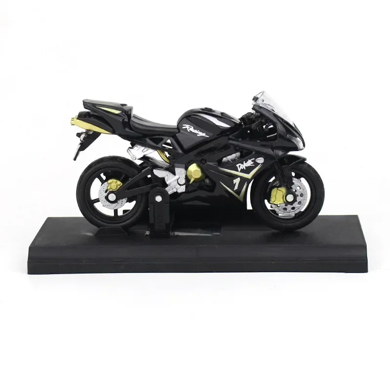 Figurines de vélo de Sport en alliage, échelle 1:18, Scooter 675, jouets pour enfants, véhicules de moto, modèle de course, répliques, cadeau pour garçons