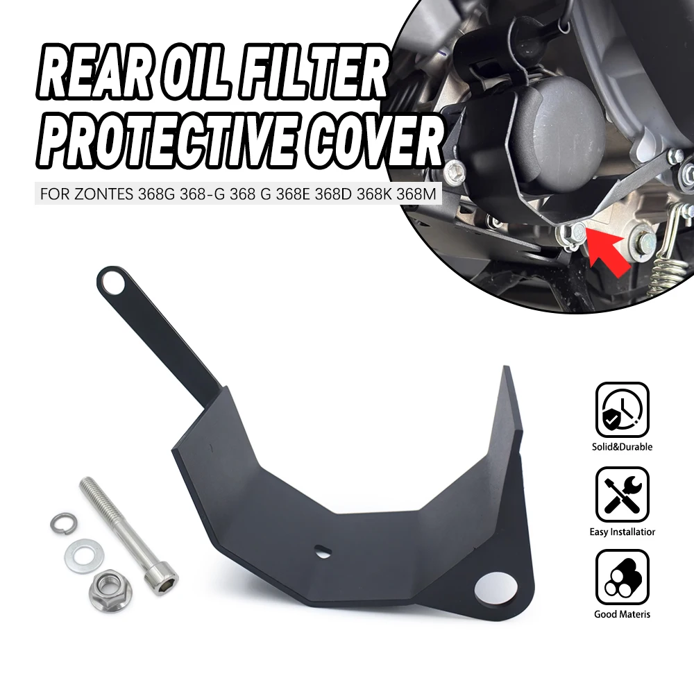 

Motorcycle Oil Filter Cover For ZONTES 368G/E/K/D/M Lower Shroud Modification Part
