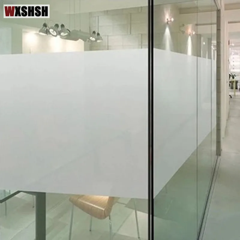 3M Frosted Glass Sticker No Glue Window Film Privacy for Office Bathroom Bedroom Shop Static Cling DIY Decorative Film Raamfolie image 3