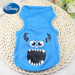 Disney Mike Sullivan Kawaii Pet Clothes Monsters University Dog Cat Rabbit Cute Figure Costume Summer Puppy Vest Thin Breathable