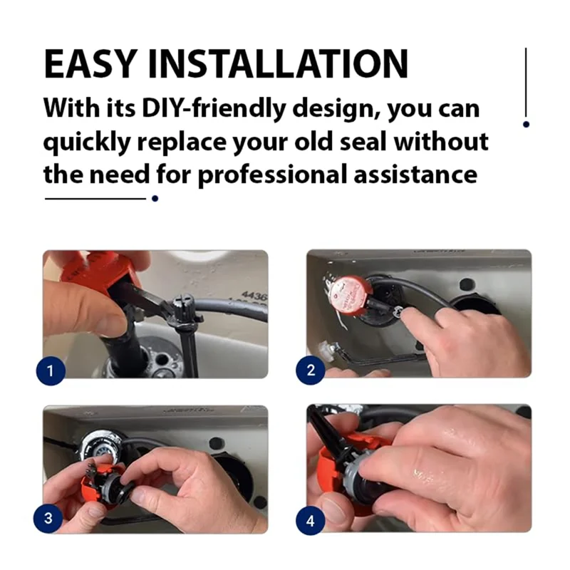 

A15Q-4 шт. 83143 Запасная часть уплотнения клапана наполнения унитаза для Fluidmaster 200,Fluidmaster 400,Fluidmaster 242,Fluidmaster 747