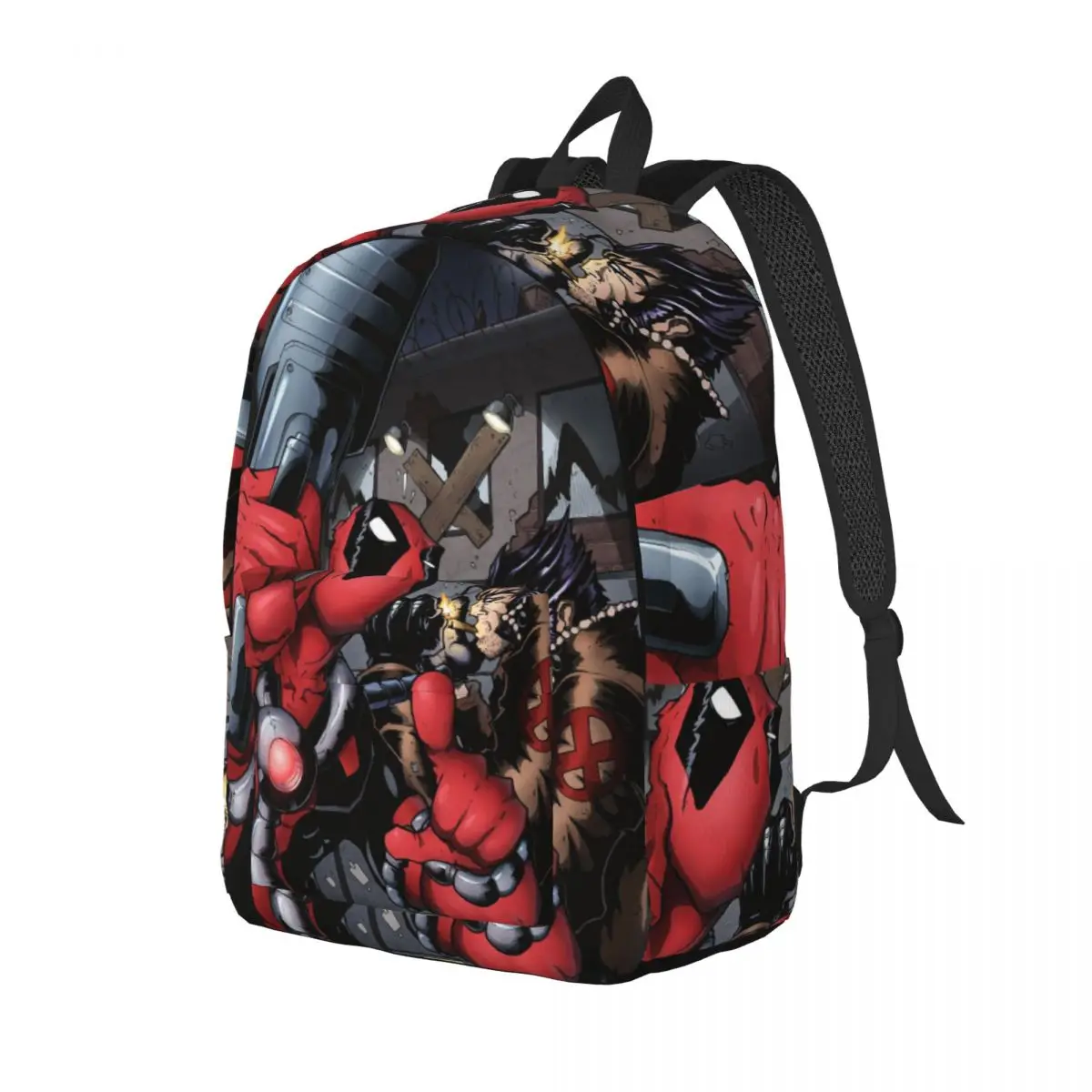 Birthday Zipper Closure Children's Bags Marvel Deadpool Film Daily For Boy Girl Schoolbag For School