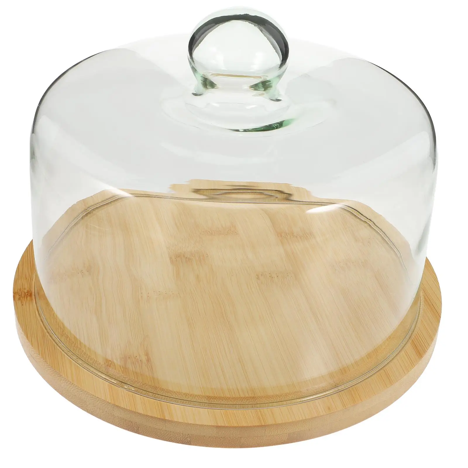 

Cake Glass Cover Transparent Protective Food Dome Tray for Wedding Party Buffet Display Kitchen Supplies Fresh Keeping Decor